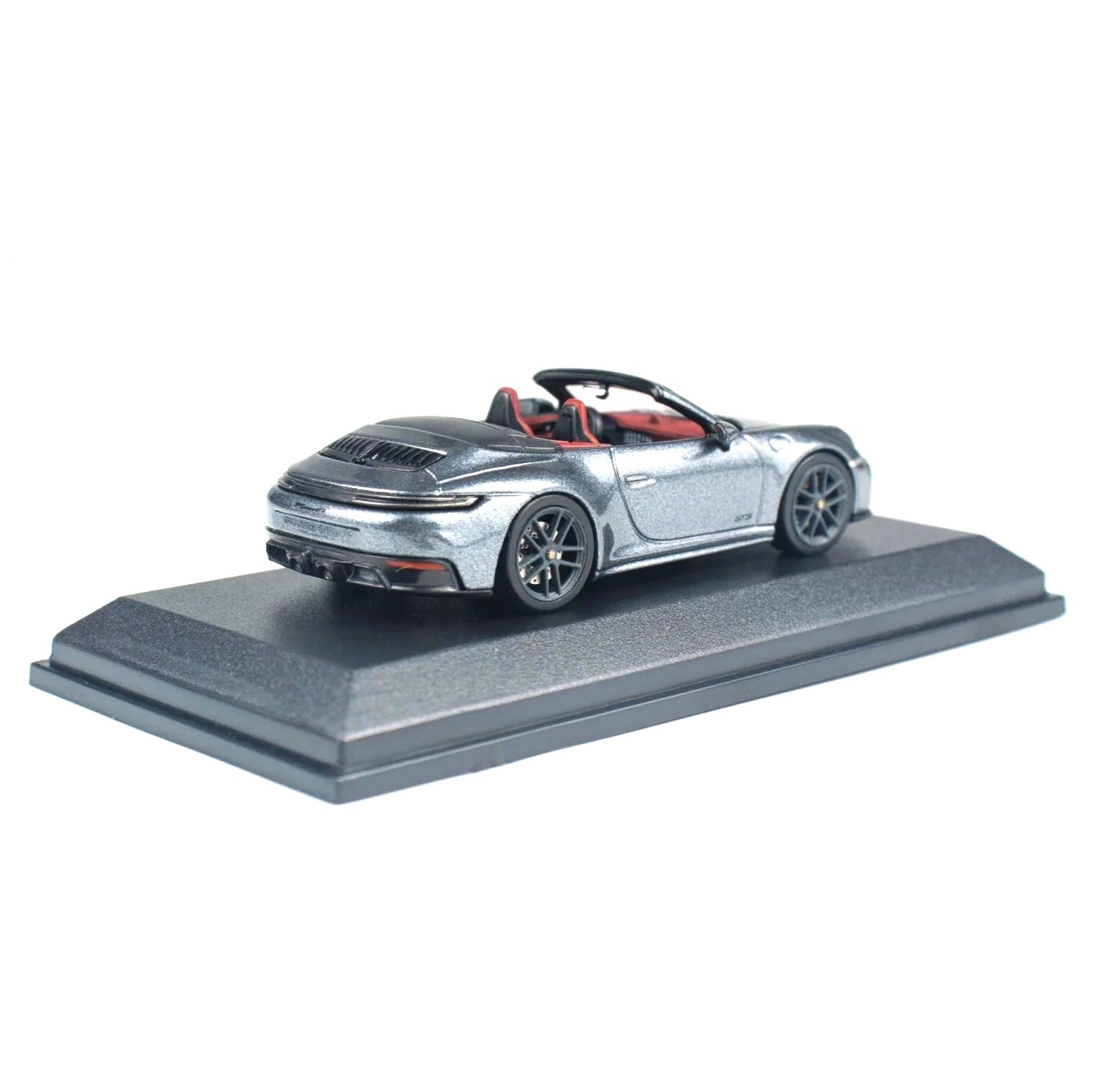 Porsche 911 (992.2) Carrera GTS Cabriolet 2025 grey metallic 1:64 Minichamps