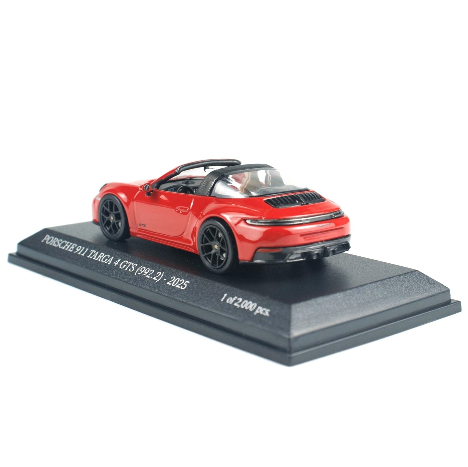 Porsche 911 (992.2) Targa 4 GTS 2025 red 1:64 Minichamps