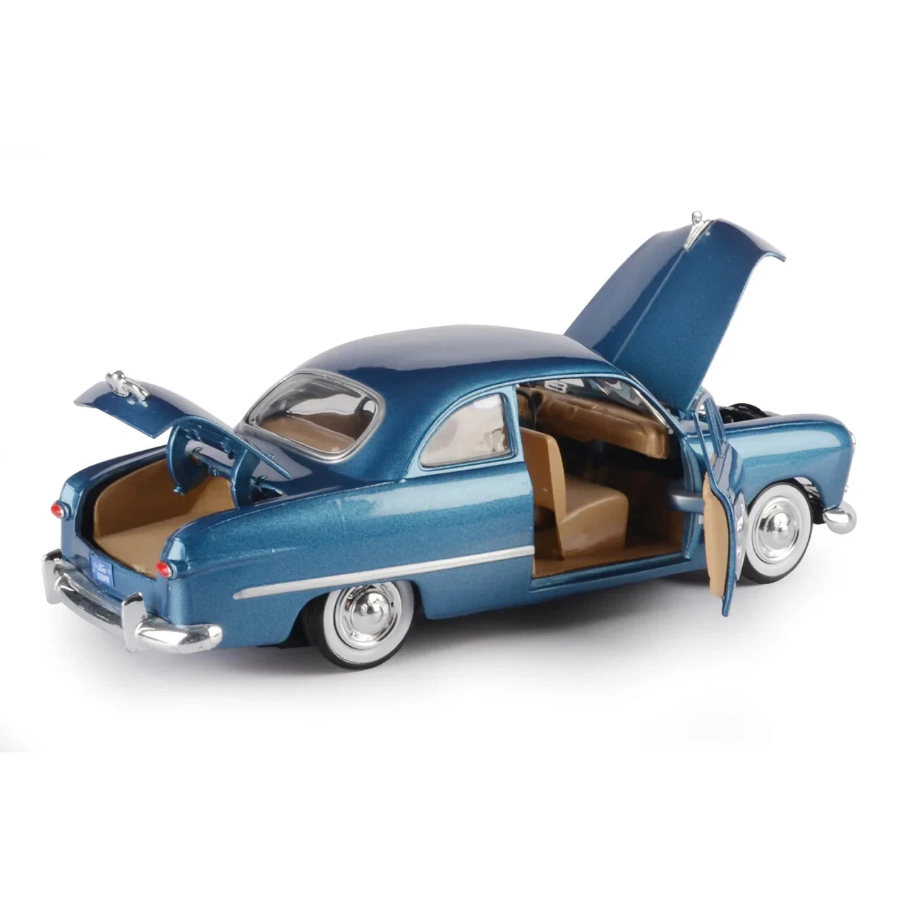 Ford Coupe 1949 blue 1:24 Motor Max