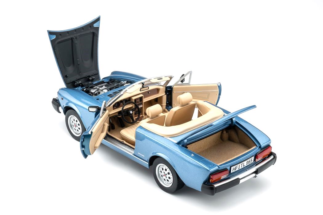 Pininfarina Spider Europa 1982 azzuro metallic 1:18 Touring Modelcars