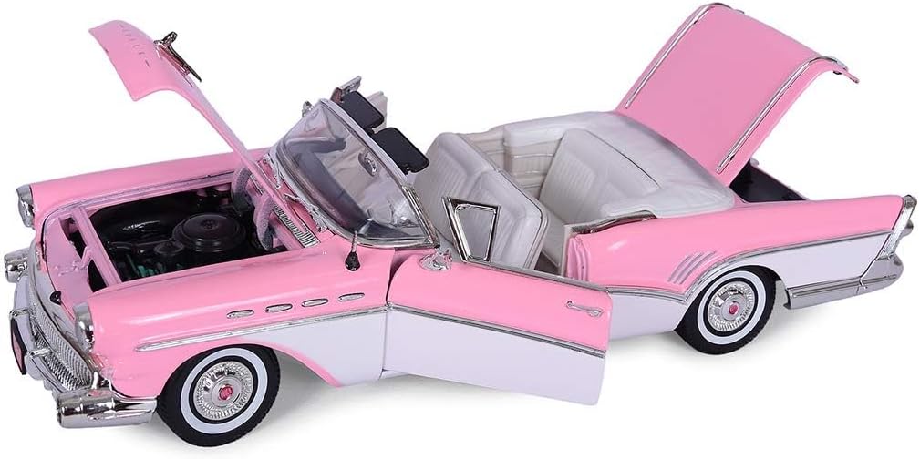 Buick Roadmaster 1957 pink 1:18 Motor Max
