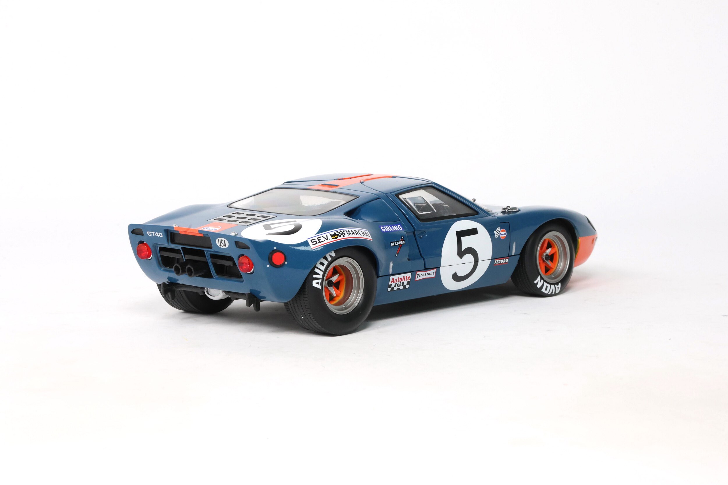 Ford GT40 MK.1 blue 1:18 Solido