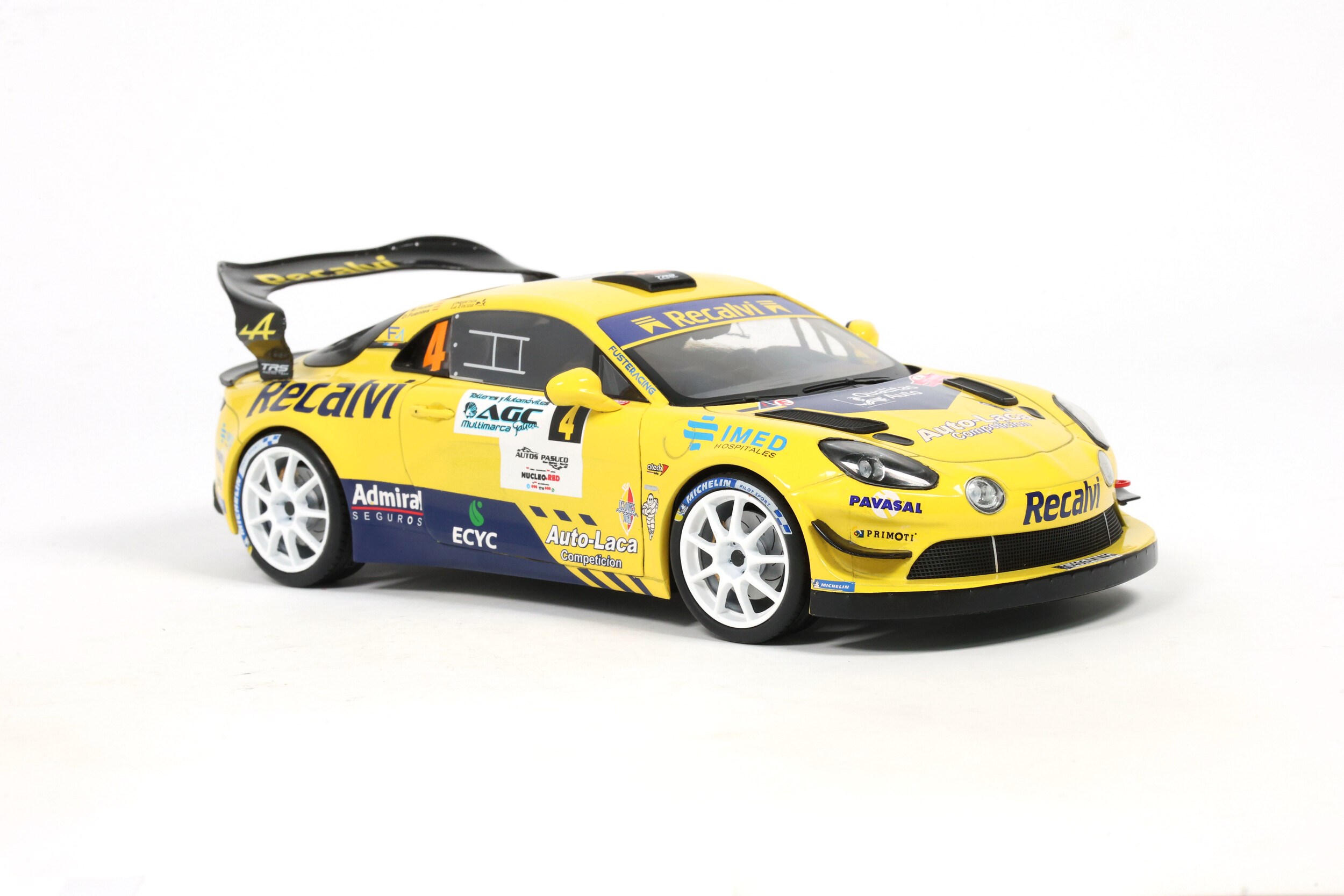 Alpine A110 RGT+ #4 Fuster/Fuentes Rally du Mont Blanc 2025 1:18 Solido