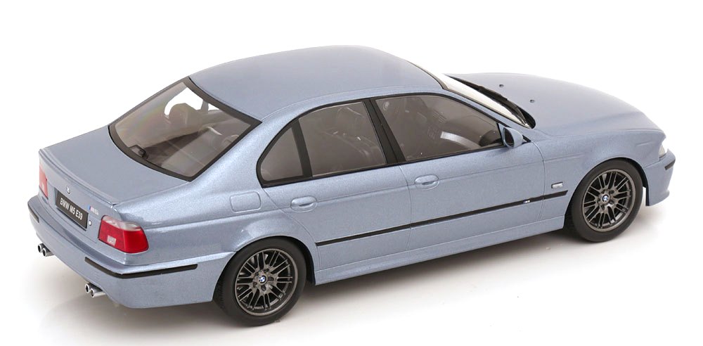 BMW M5 E39 1998 Silverstone Blue 1:18 KK Scale
