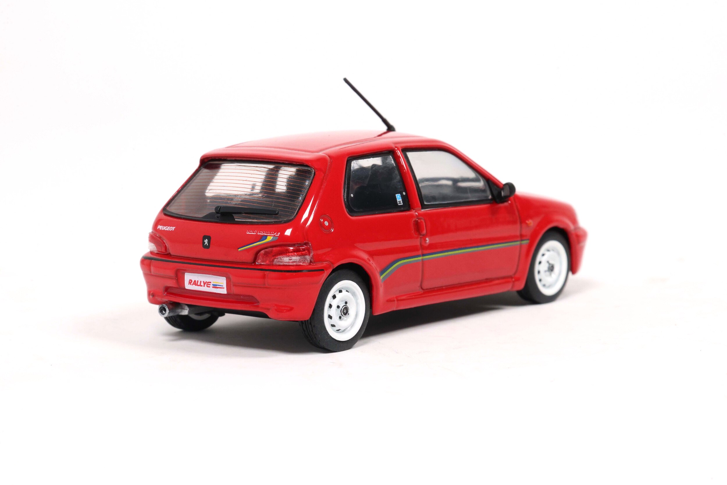 Peugeot 106 PH.2 Rallye Rouge Vallelunga 1995 1:43 Solido