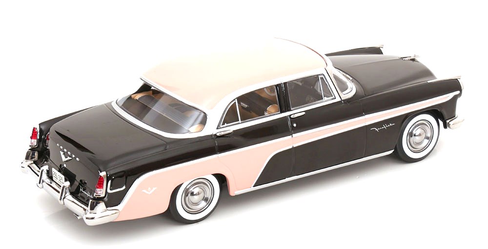DeSoto Fireflite Sedan 1955 black/pink 1:18 KK Scale