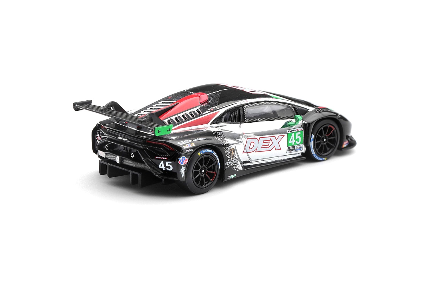 Lamborghini Huracan GT3 EVO2 DEX Wayne Taylor Racing #45 D.Formal/T.Hindman Chevrolet Grand Prix 2025 1:64 Mini GT