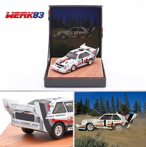 Audi Sport quattro S1 E2 #1 Walter Röhrl Winner Pikes Peak 1987 1:43 Werk83
