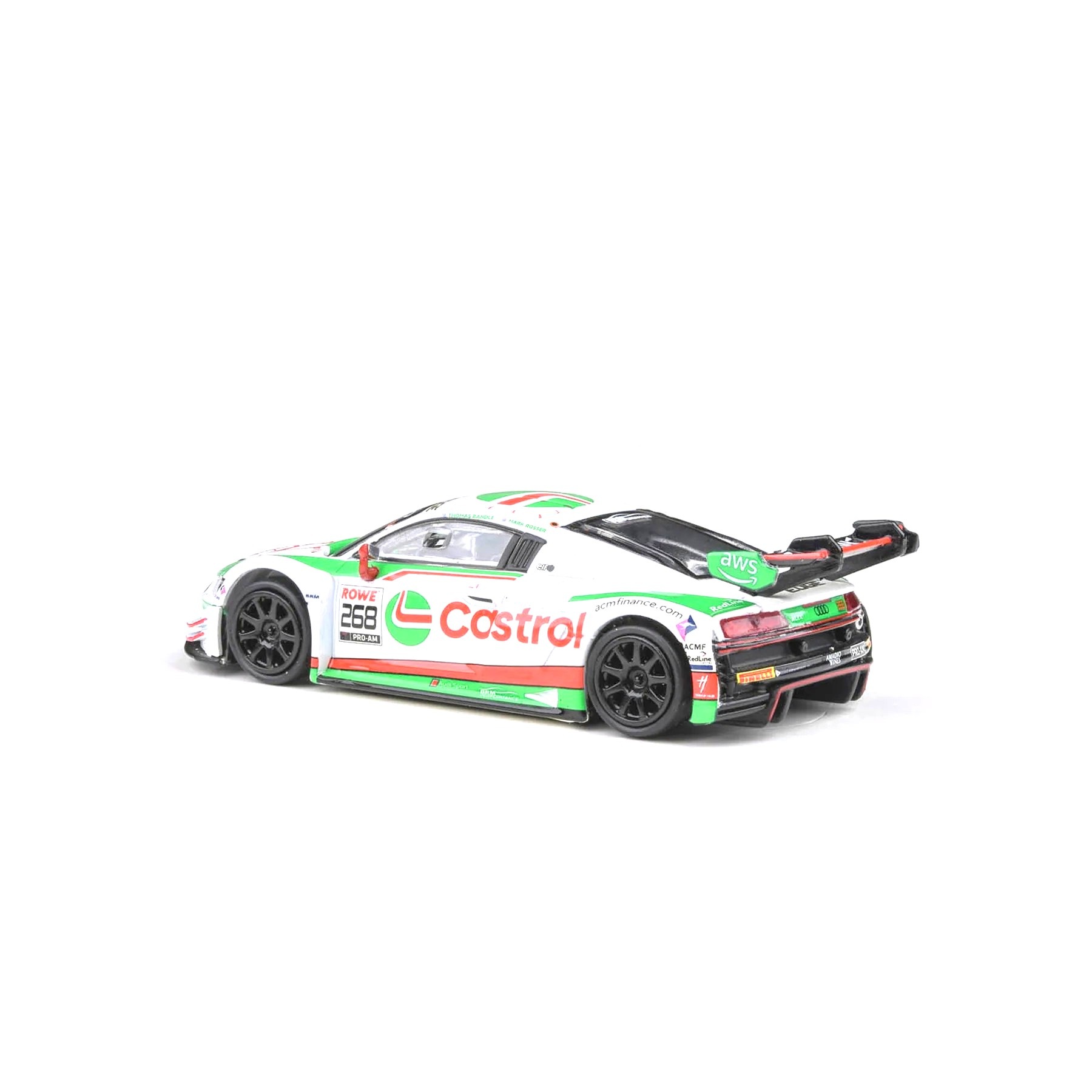Audi R8 LMS GT3 EVOII Team BRM Castrol #268 T.Randle/M.Rosser LHD GTWC Australia 2026 1:64 Para64