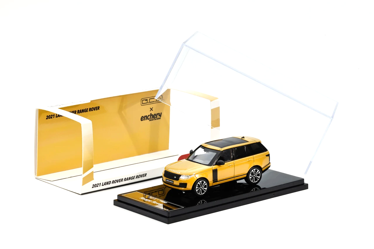 Land Rover Range Rover 2021 beige 1:64 GCD