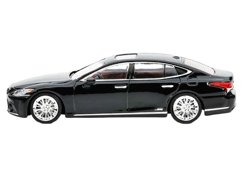 Lexus LC500h 2020 black 1:64 GCD