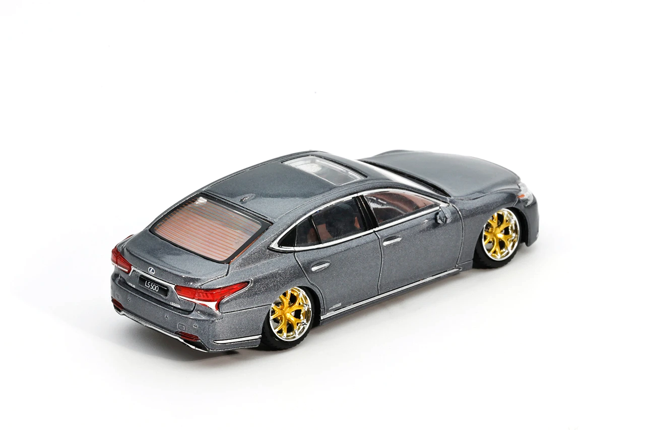 Lexus LC500h 2020 grey 1:64 GCD
