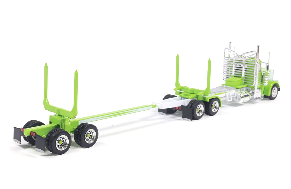 Peterbilt Logging Truck green/white 1:64 Ixo America