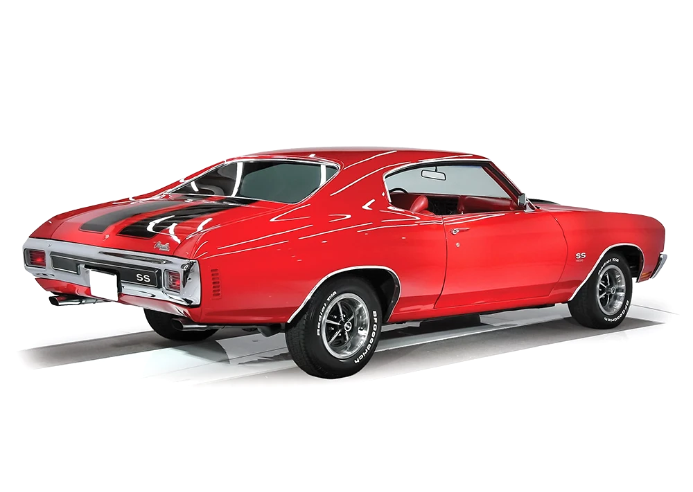 Chevrolet Chevelle SS 454 1970 cranberry red 1:43 Ixo America