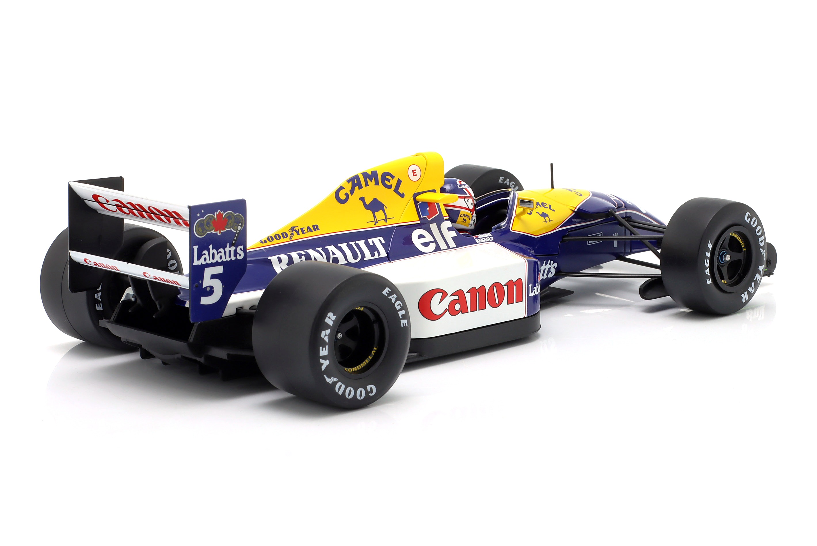 Williams FW14B #5 N.Mansell F1 World Champion 1992 1:18 Werk83