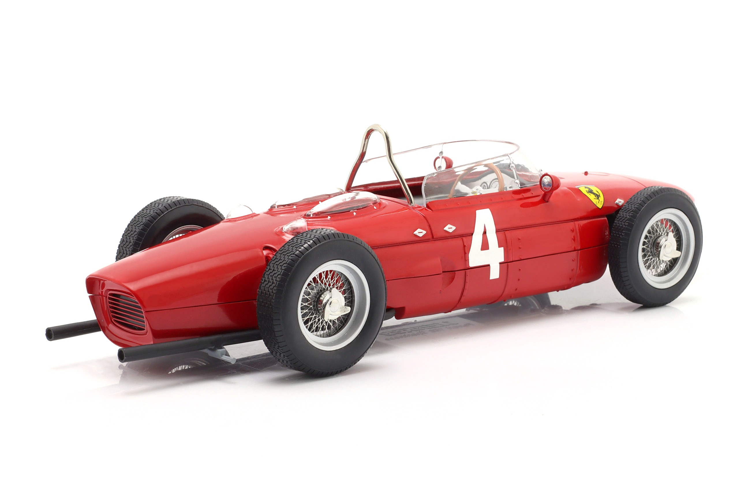 Ferrari 156 Sharknose #4 G. Berghe v. Trips Winner British GP F1 1961 1:18 Werk83