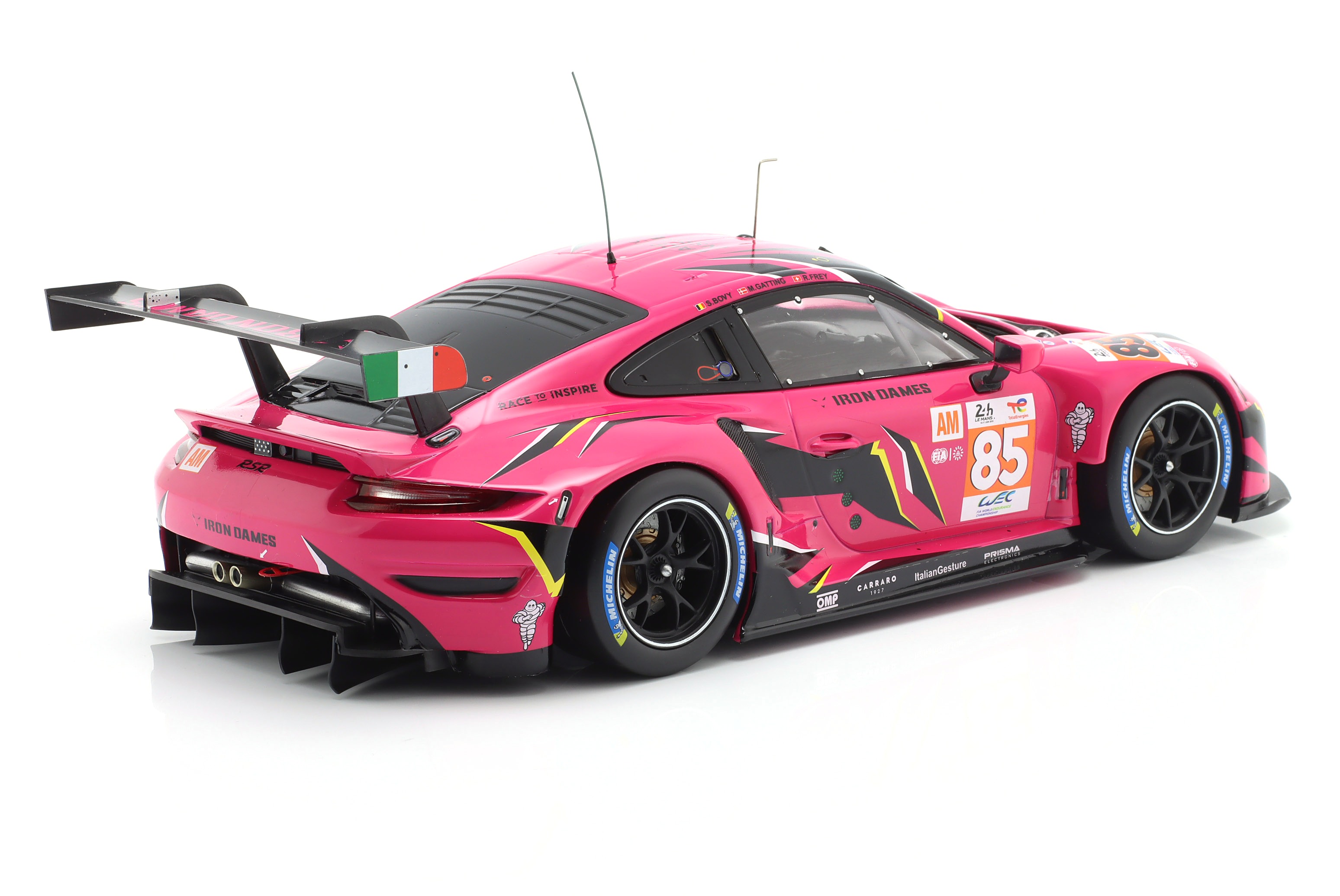 Porsche 911 RSR-19 #911 Fassbender/Lietz/Rump 24H Le Mans 2023 1:43 Ixo Models