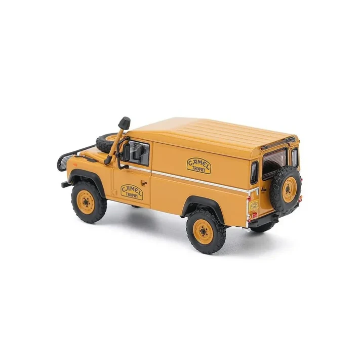 Land Rover Defender 110 Support Unit Camel Trophy Borneo 1985 1:64 Almost Real