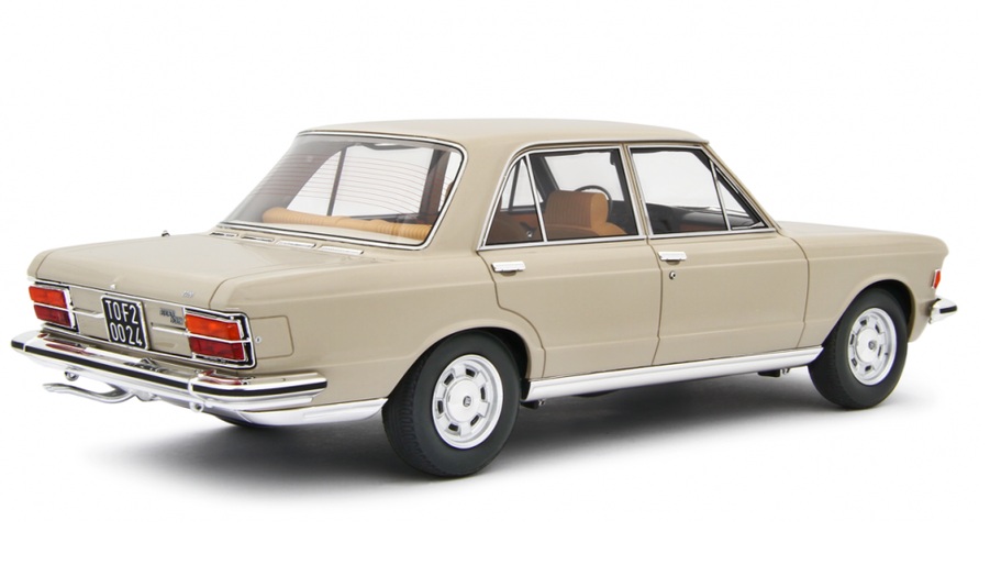 Fiat 130 Berlina 1971 ivory 1:18 Laudoracing Model