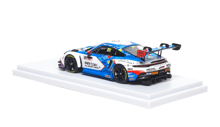 Porsche 911 GT3 R Absolute Racing #911 A.Ghiretti/H.Ruohan Sepang GT World Challenge Asia 2026 1:64 Almost Real