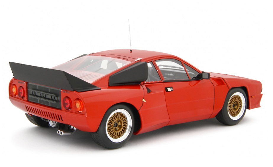 Lancia SE-037 0001B Prototipo 1980 red 1:18 Laudoracing Model