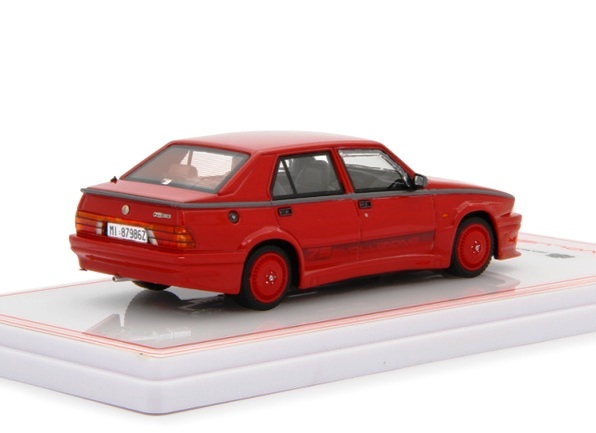 Alfa Romeo 75 Evoluzione 1987 red 1:43 Laudoracing Models