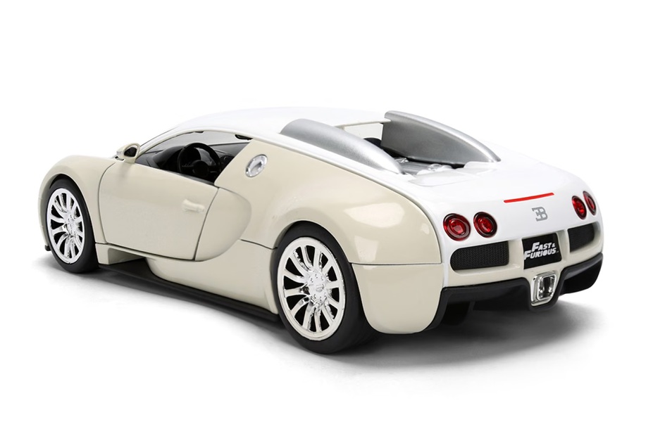 Bugatti Veyron Fast & Furious 2011 white/beige 1:24 Jada Toys