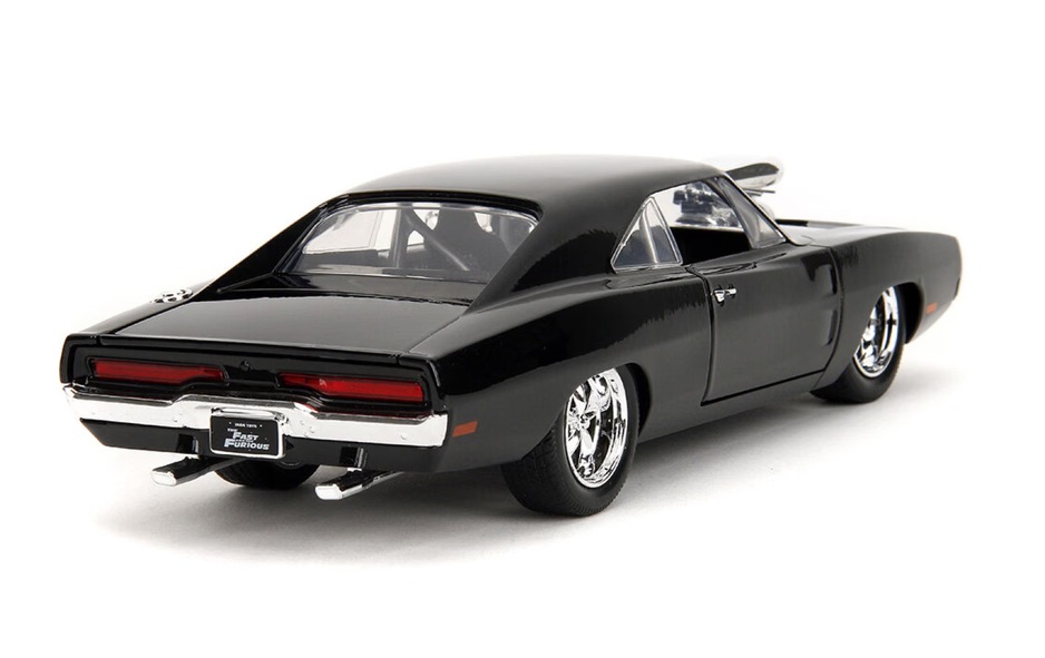 Doms Dodge Charger & Toretto Figurine Fast & Furious 1970 1:24 Jada Toys