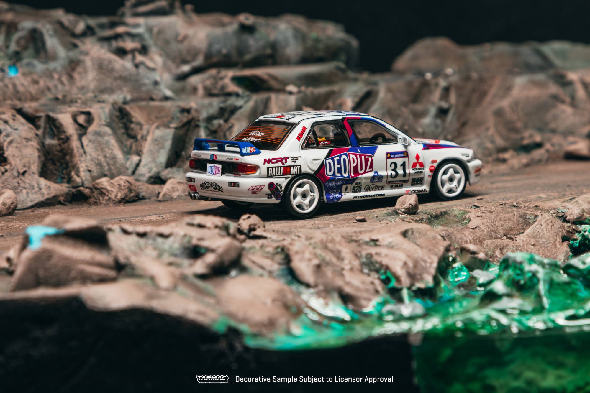 Mitsubishi Lancer Evolution Hong Kong Beijing Rally 2025 1:64 Tarmac