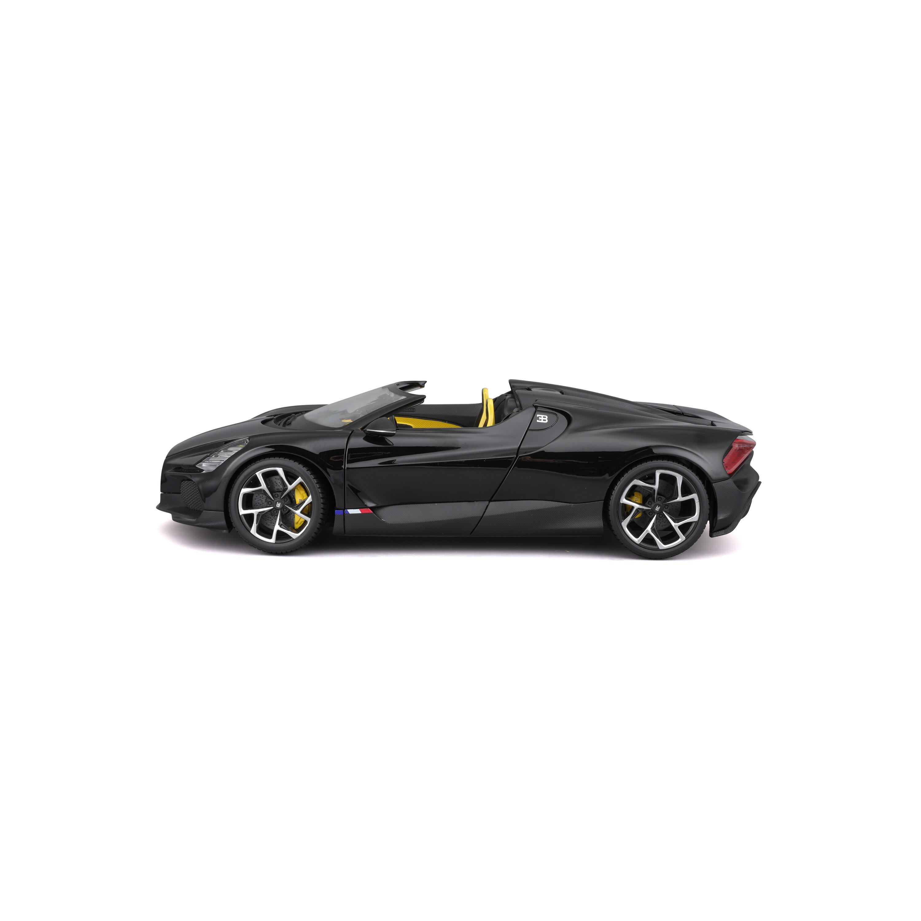 Bugatti W16 Mistral Cabriolet black 1:18 Bburago