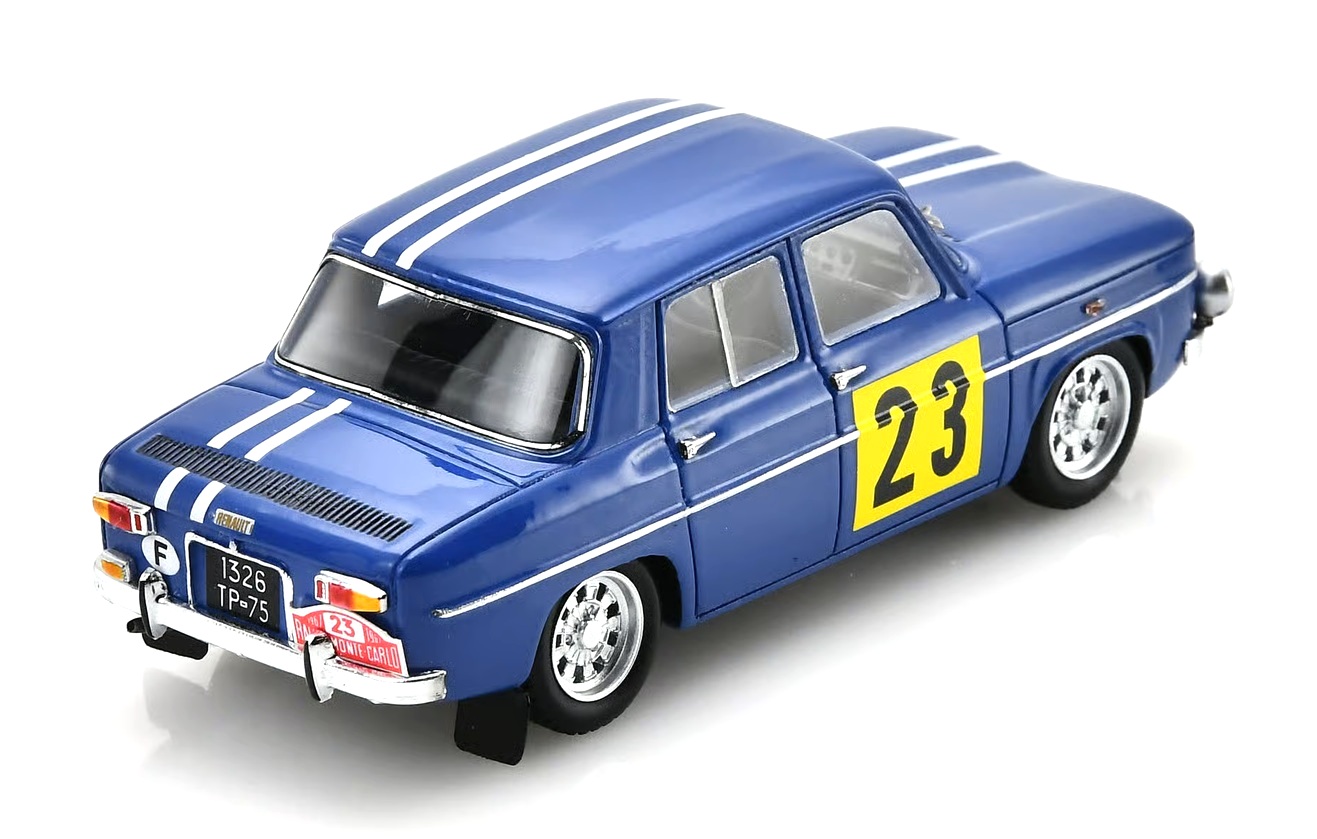 Renault 8 Gordini 1300 #23 J.-F.Piot/M.Karaly 7th Rally Monte Carlo 1967 1:43 Spark