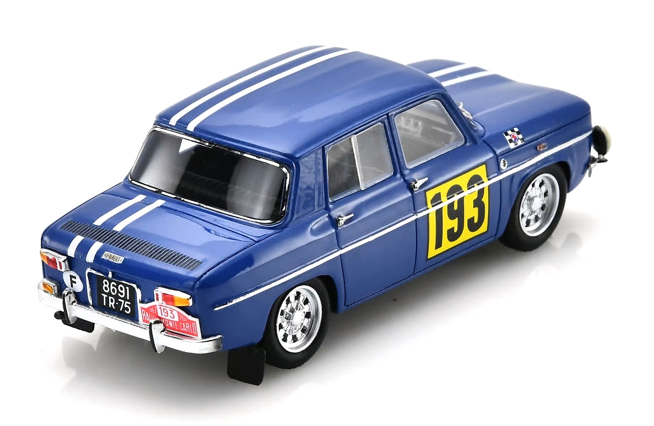 Renault 8 Gordini 1300 #193 J.-C.Andruet/J.Rabate Rally Monte Carlo 1967 1:43 Spark