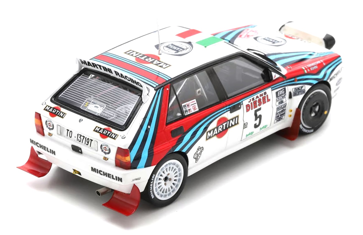 Lancia Delta HF Integrale EVO #5 A.Aghini/S.Farnocchia Winner Rally Sanremo 1992 1:43 Spark