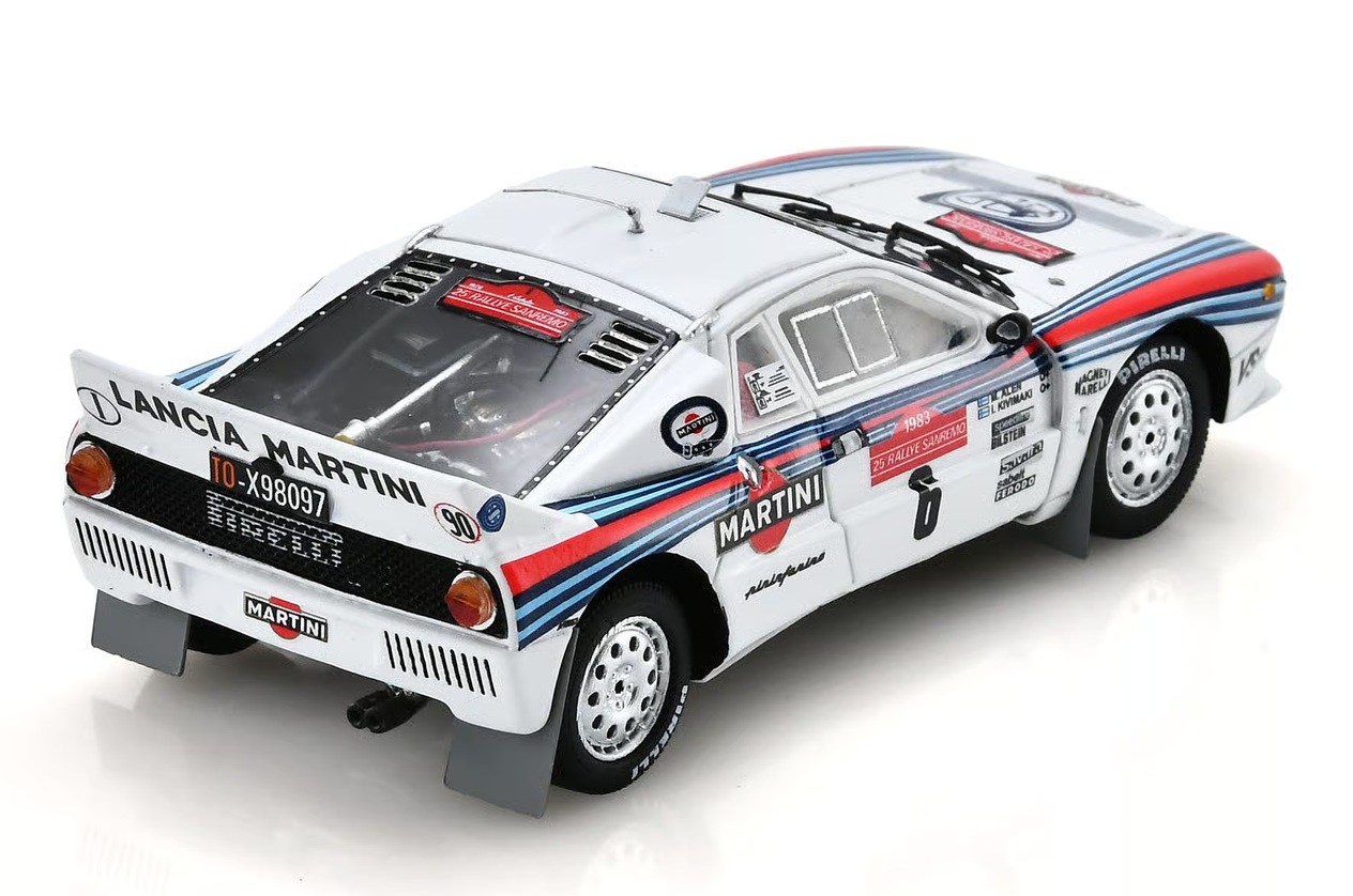 Lancia 037 Rally #6 M.Alén/I.Kivimäki Winner Sanremo Rally 1983 1:43 Spark