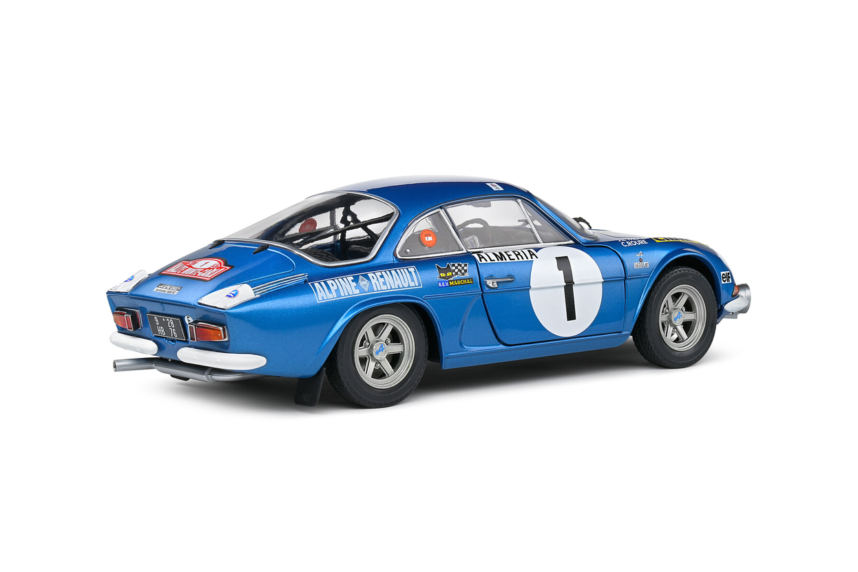 Alpine A110 1600S #1 Therier/Roure Rally Monte Carlo 1972 1:18 Solido