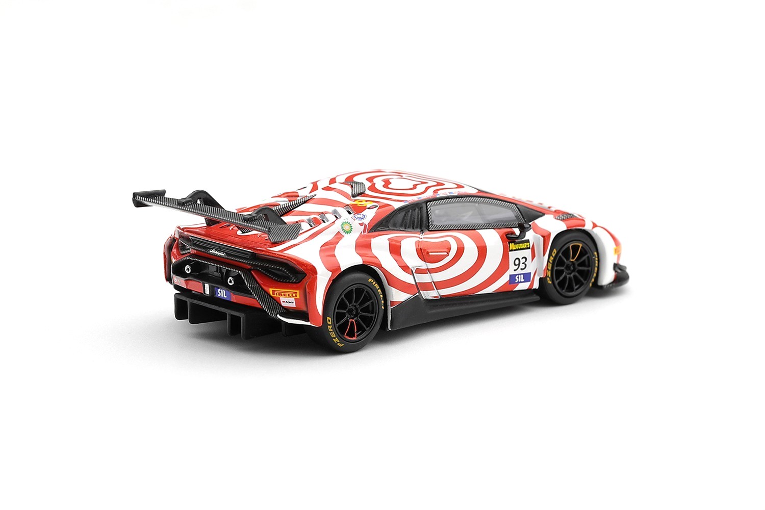 Lamborghini Huracán GT3 Evo 2 Wall Racing #93 T.D'Alberto/A.Deitz/G.Denyer/B.Leitch Bathurst 12 Hour 2025 1:64 Mini GT