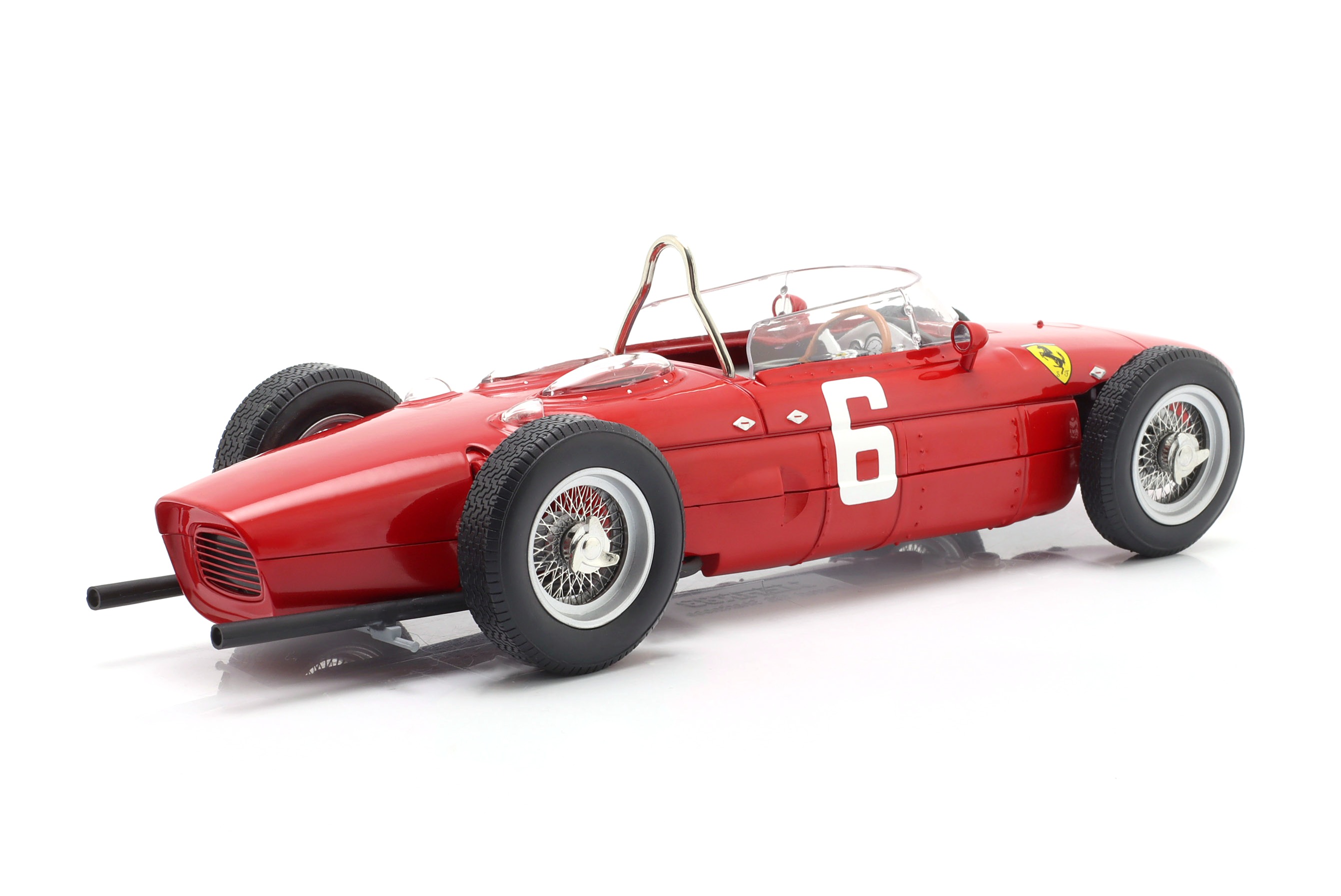 Ferrari 156 Sharknose #6 R.Ginther 3rd Belgian GP F1 1961 1:18 Werk83