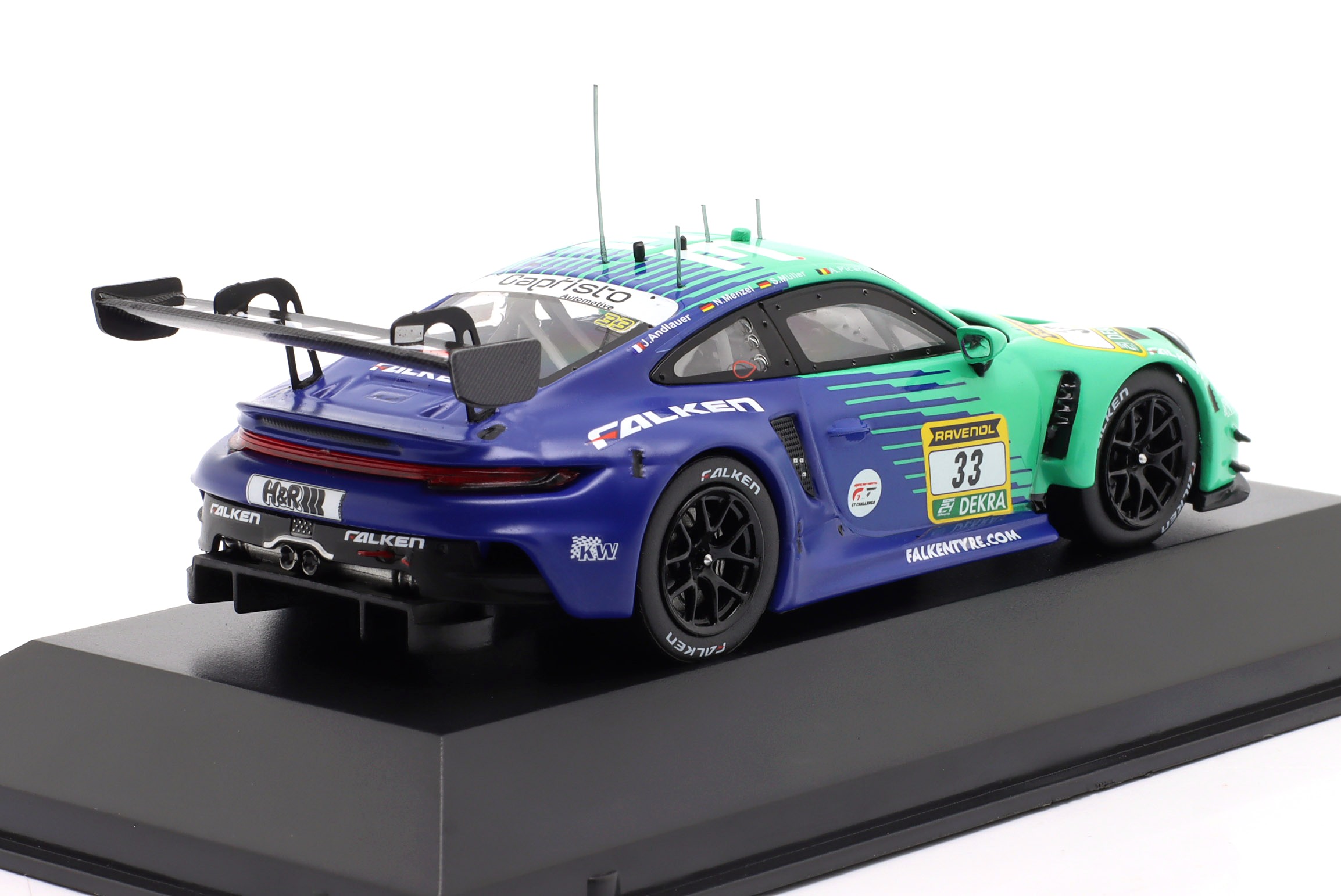 Porsche 911 GT3 R Falken Motorsports #33 Andlauer/ Menzel/ Müller/ Picariello 24H Nürburgring 2025 1:43 Ixo Models