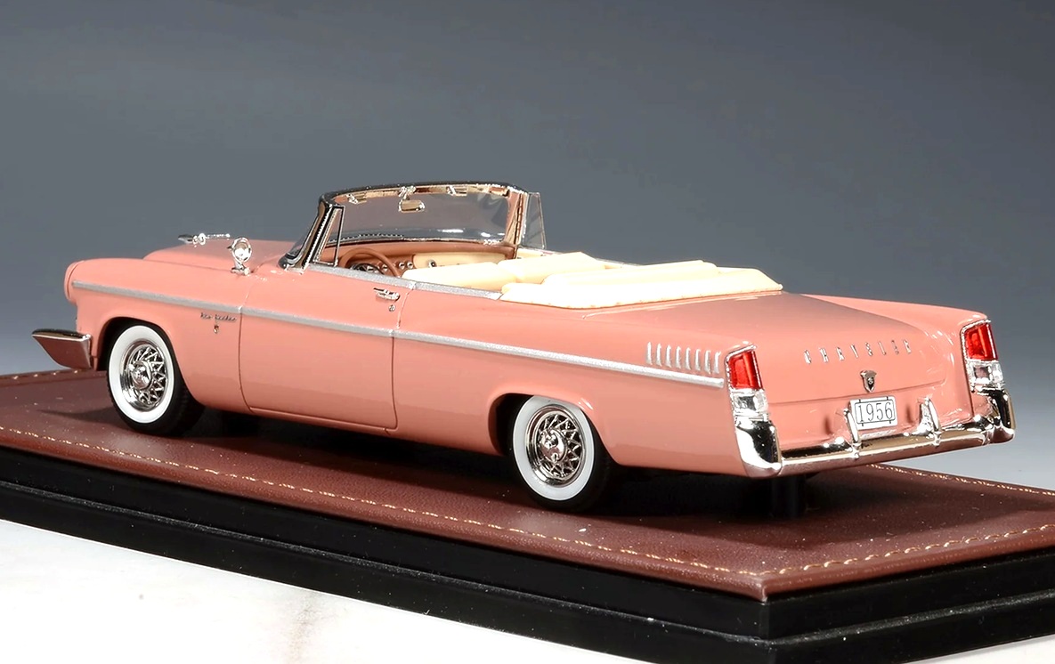 Chrysler New Yorker Cabriolet Open 1956 rosewood tan 1:43 GLM Models