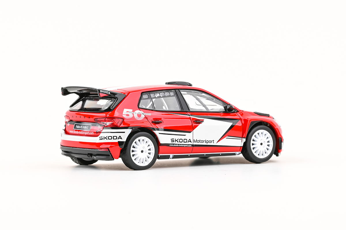 Škoda Fabia IV RS Rally2 2022 Škoda Motorsport Design 2024 200RS 1:43 Abrex