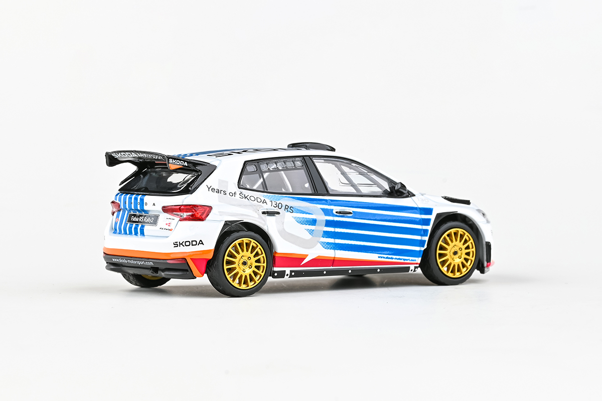Škoda Fabia IV RS Rally2 2022 Škoda Motorsport Design 2025 130RS MC 1:43 Abrex