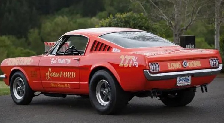 Ford Mustang A/FX *Long Gone* 1965 red 1:18 Acme Diecast