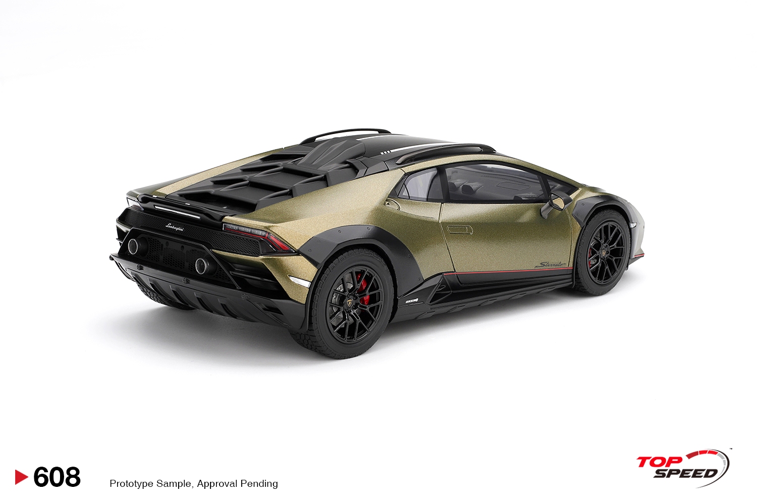 Lamborghini Huracan Sterrato 2024 verde gea matt 1:18 TopSpeed Models