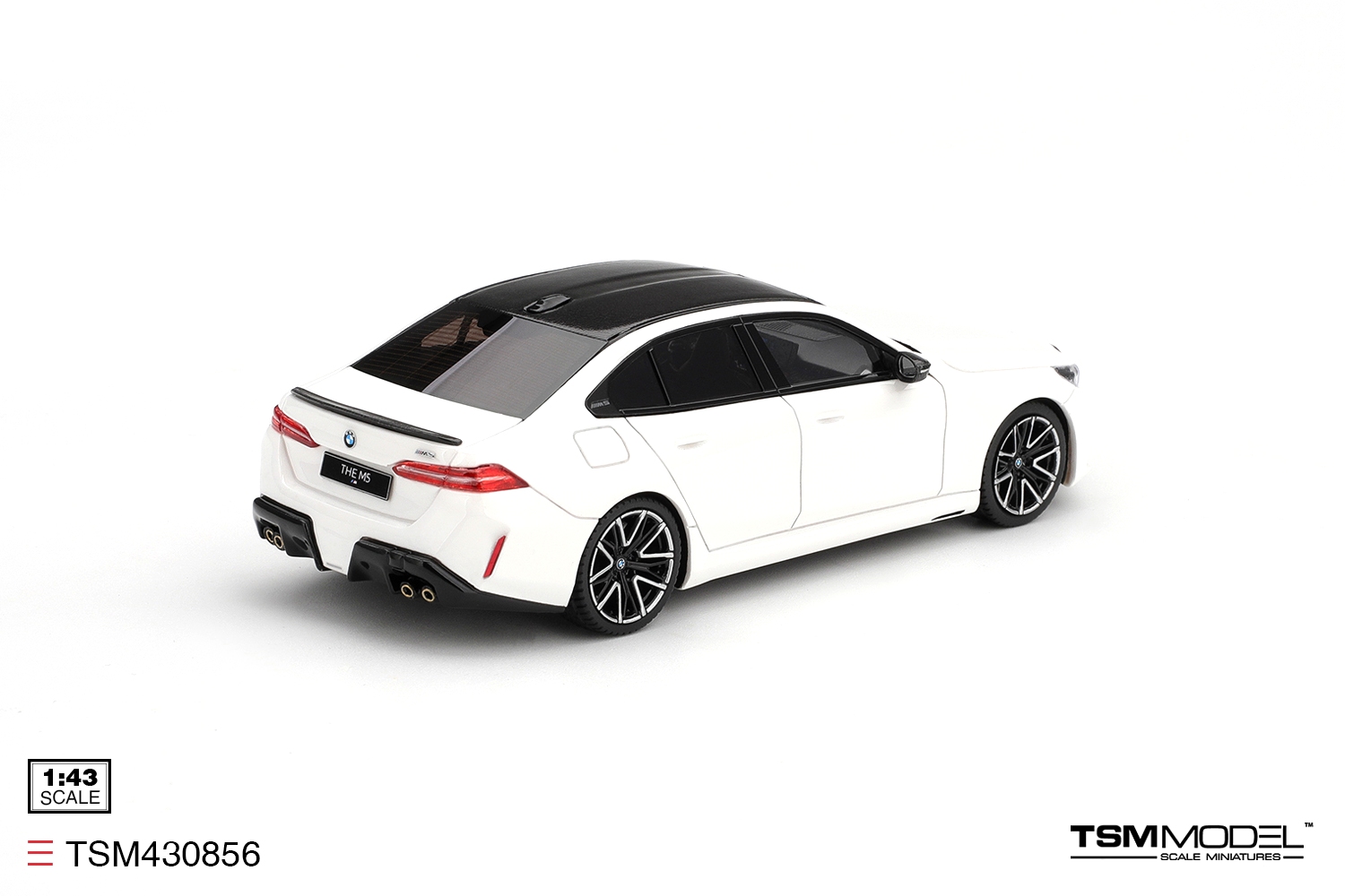 BMW M5 G90 2025 alpine white 1:43 TSM Model