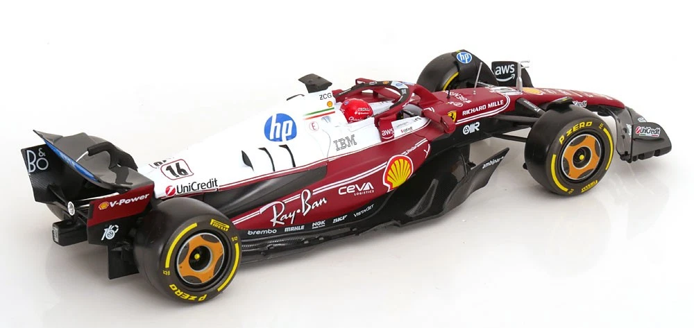 Ferrari F1 SF-25 Scuderia Ferrari HP #16 C.Leclerc Monza GP 2025 N.Lauda 50th Anniversary World Champion 1:18 Bburago