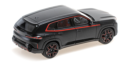 BMW XM 2023 black metallic (red label) 1:43 Minichamps