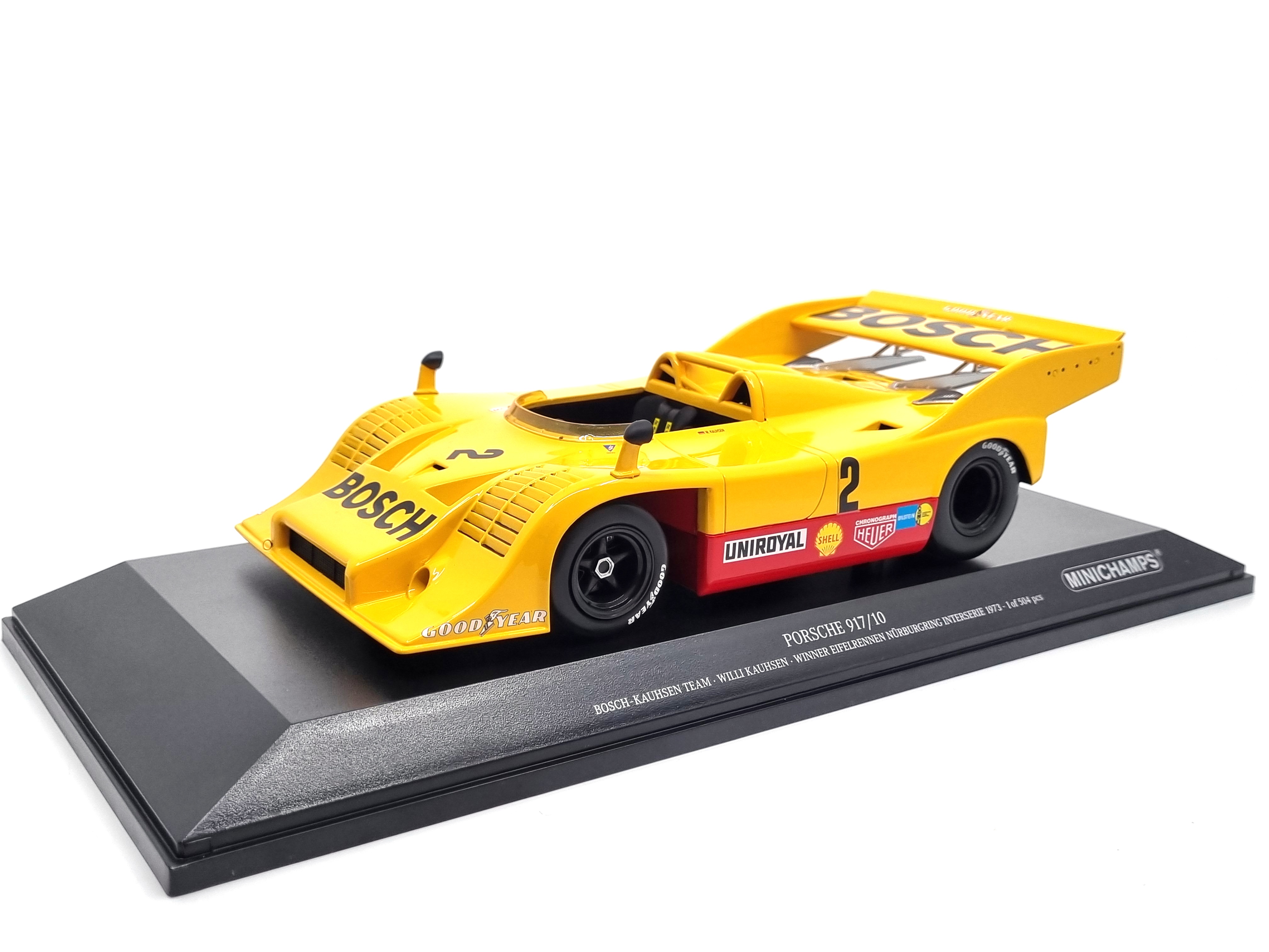 Porsche 917/10 #2 Willi Kauhsen 300 km Nürburgring 1973 1:18 Minichamps
