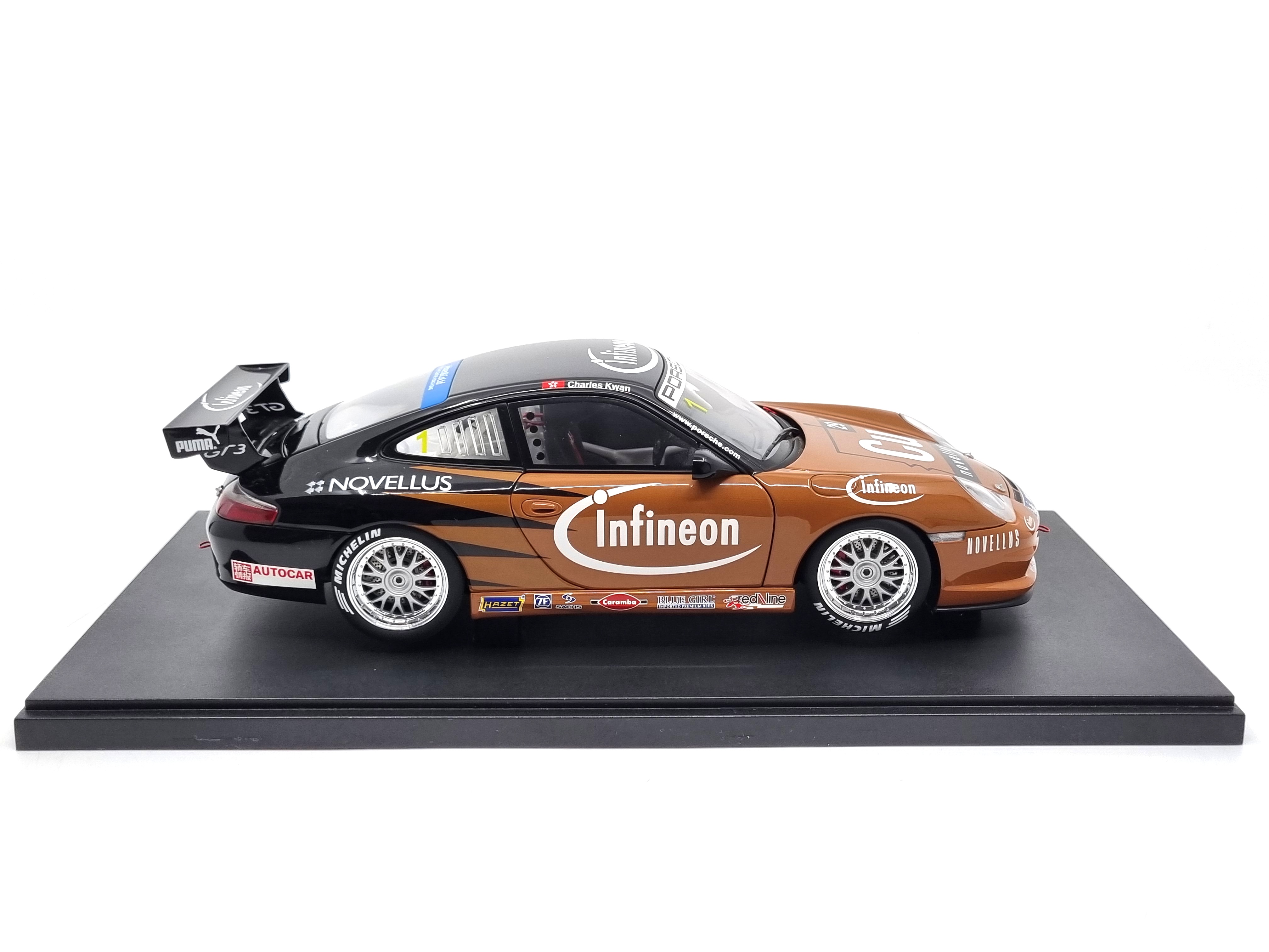 Porsche 911 (996) #88 GT3 CUP Winner Macau 2005 1:18 AUTOart