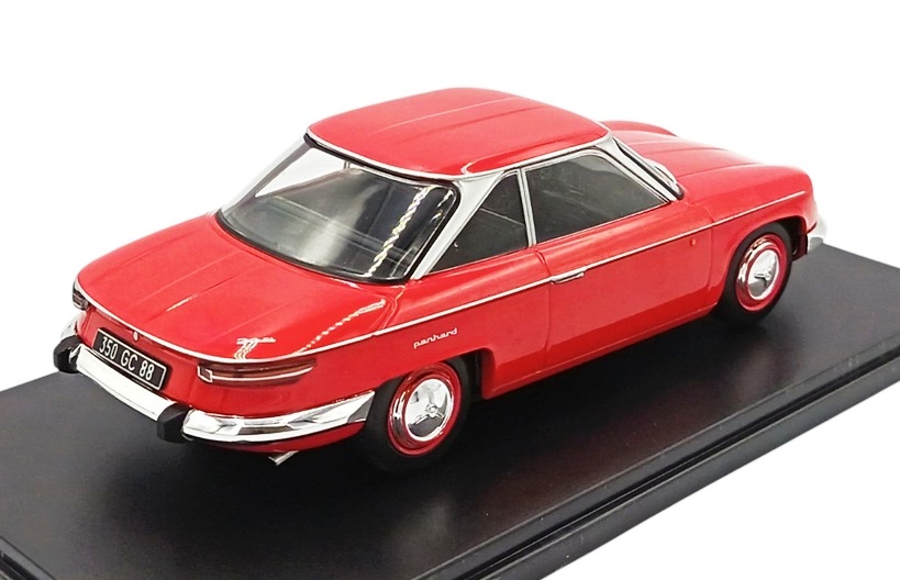 Panhard 24 CT 1965 red 1:24 Hachette