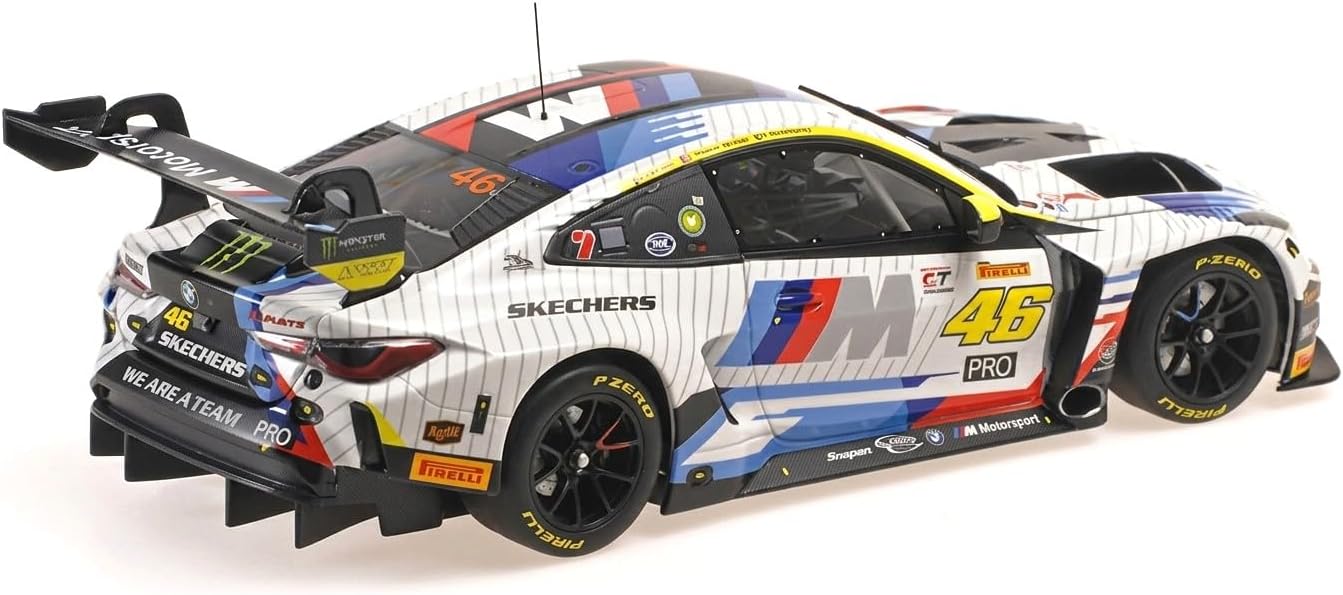 BMW M4 GT3 Team WRT #46 Rossi/Weerts/Marciello 12H Bathurst 2025 1:18 Minichamps